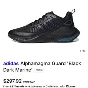 Adidas Alphamagma Guard 'Black Dark Marine'